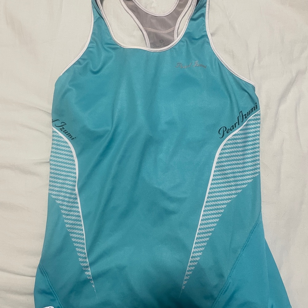 Pearl Izumi Teal Sleeveless Performance Top